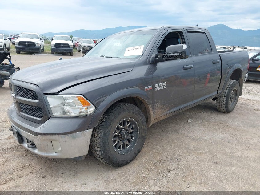 Vin: 1c6rr7lt2es451932, lot: 46111511, ram 1500 outdoorsman 20142