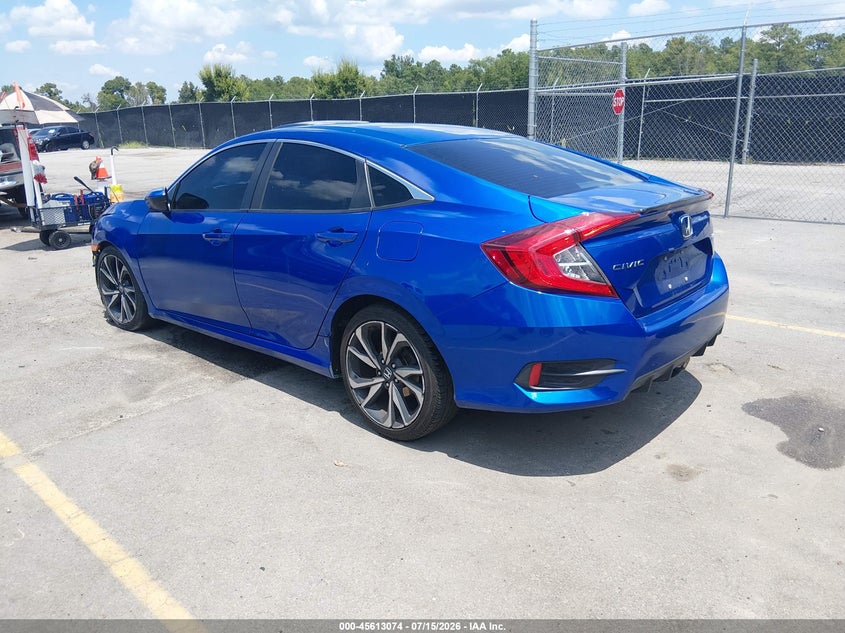 2020 HONDA CIVIC auction photo 3