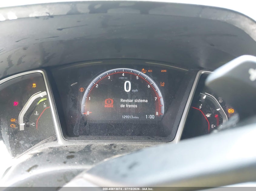 2020 HONDA CIVIC auction photo 7
