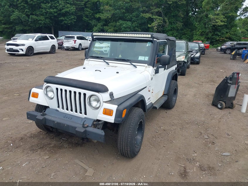 2006 Jeep Wrangler X 1J4FA39S36P737359 photo 1
