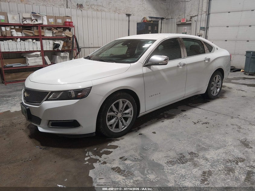 Vin: 2g1115s30g9175962, lot: 46111563, chevrolet impala 2lt 20162