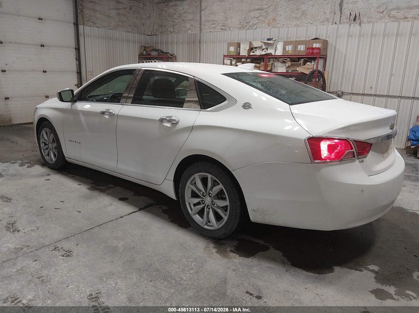 Vin: 2g1115s30g9175962, lot: 46111563, chevrolet impala 2lt 20163