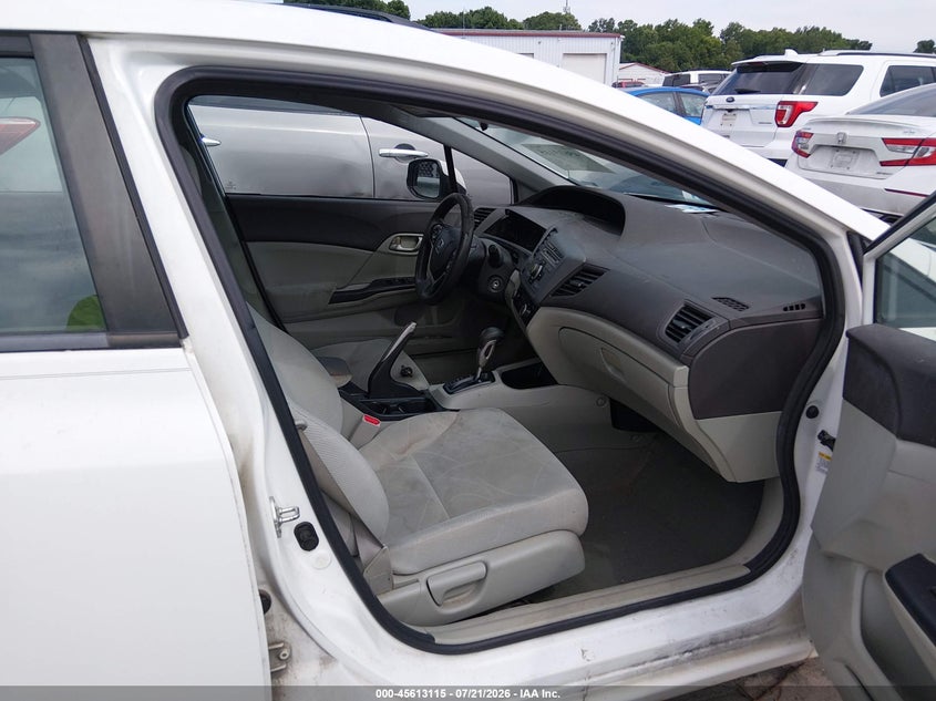 2012 HONDA CIVIC auction photo 5