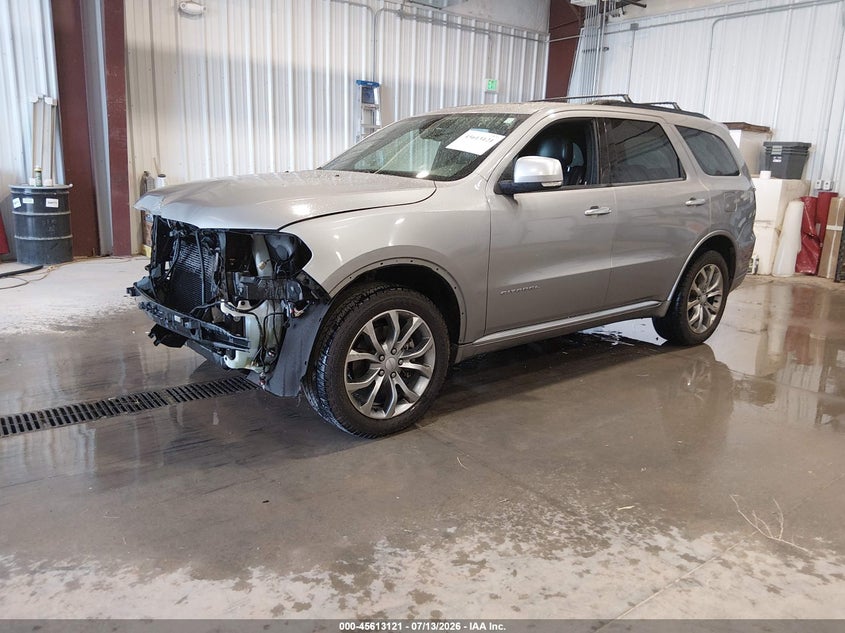 Vin: 1c4rdjeg5jc414866, lot: 46111571, dodge durango citadel anodized platinum awd 20182