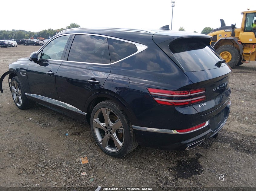 Vin: kmuhcesc4ru183677, lot: 46111587, genesis gv80 3.5t awd 20243