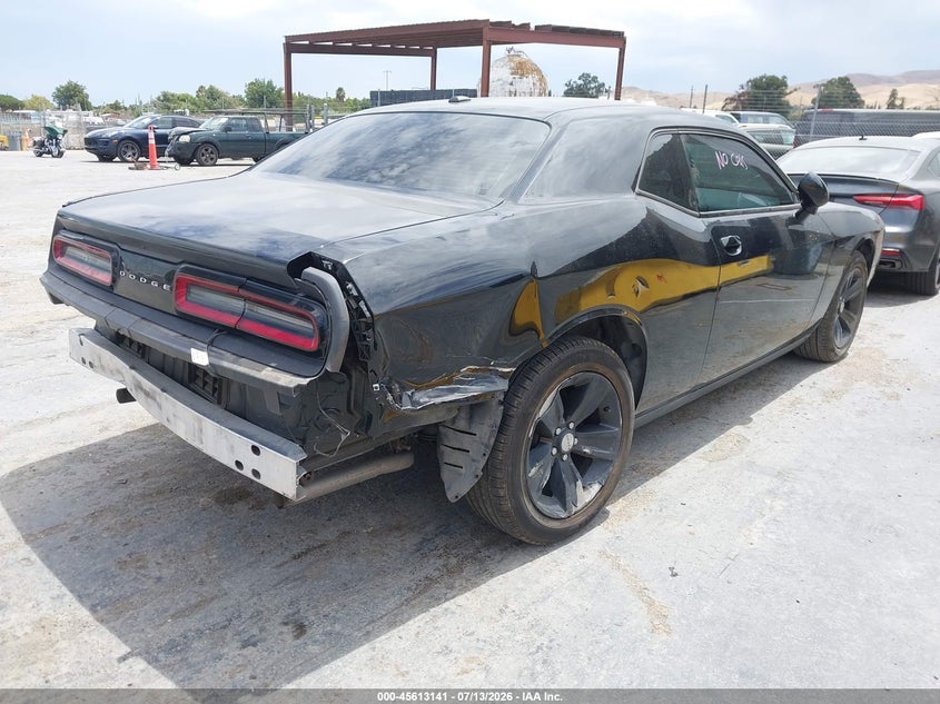 Vin: 2c3cdzag1gh184358, lot: 46111591, dodge challenger sxt 20164