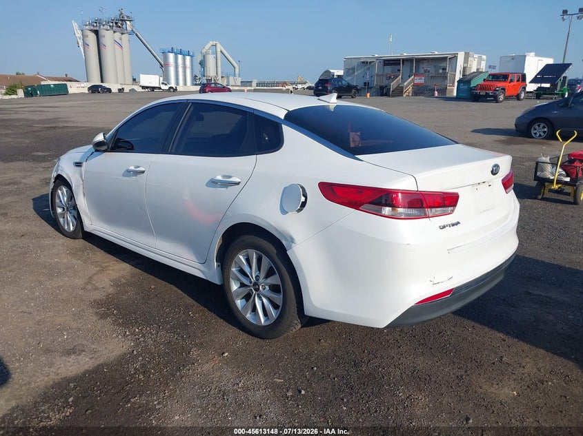 Vin: 5xxgt4l33gg061693, lot: 46111598, kia optima lx 20163