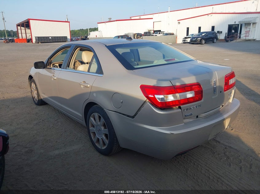 2007 Lincoln Mkz VIN: 3LNHM28T07R630334 Lot: 45613192