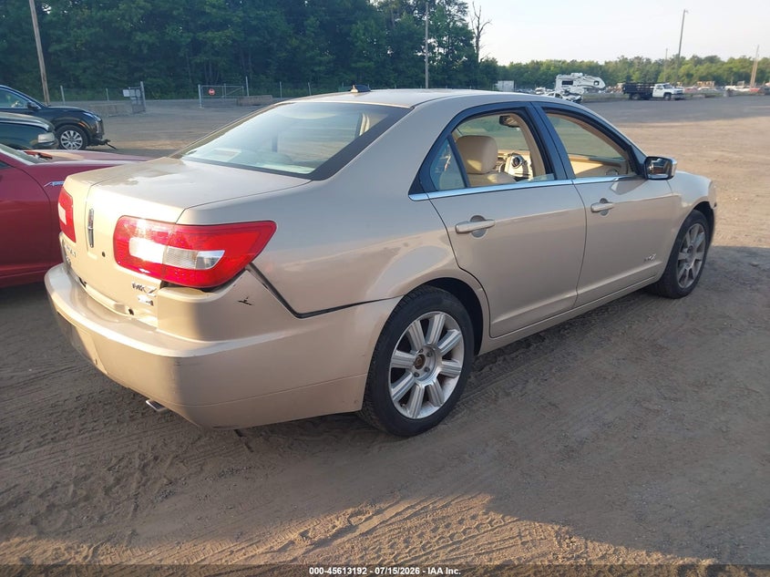 2007 Lincoln Mkz VIN: 3LNHM28T07R630334 Lot: 45613192