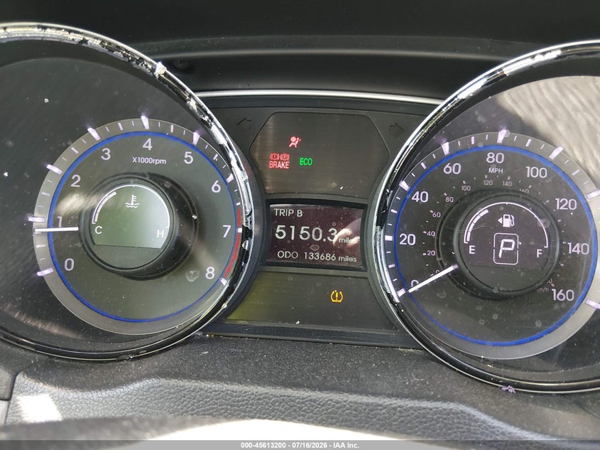 2013 HYUNDAI SONATA auction photo 7