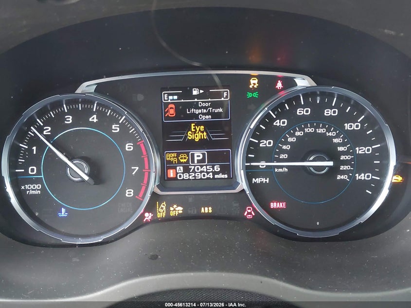2018 SUBARU FORESTER auction photo 7