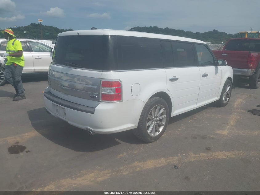 Vin: 2fmgk5d86fba02604, lot: 46111667, ford flex limited 20154