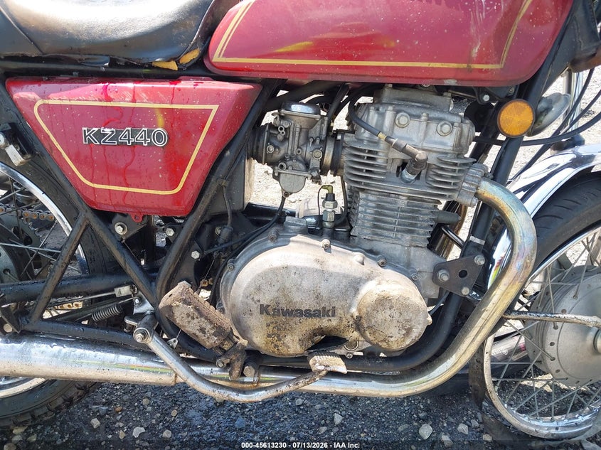 1981 Kawasaki Kz440 B VIN: JKAKZHB1XBA009136 Lot: 45613230