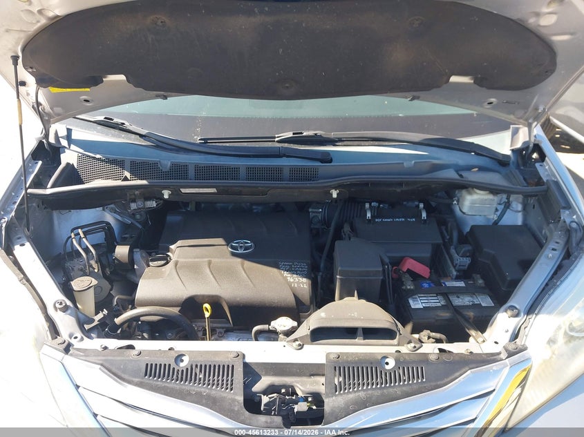 2011 Toyota Sienna Limited V6 VIN: 5TDYK3DC9BS029791 Lot: 45613233