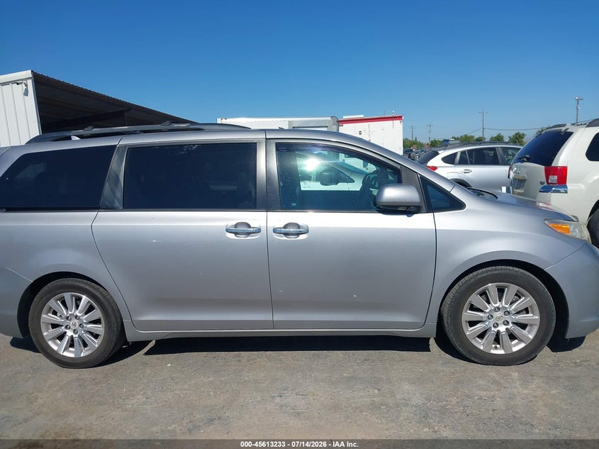 2011 Toyota Sienna Limited V6 VIN: 5TDYK3DC9BS029791 Lot: 45613233
