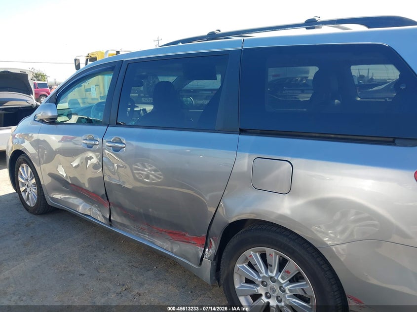 2011 Toyota Sienna Limited V6 VIN: 5TDYK3DC9BS029791 Lot: 45613233