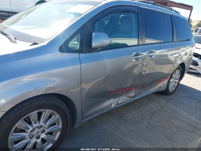 2011 Toyota Sienna Limited V6 VIN: 5TDYK3DC9BS029791 Lot: 45613233