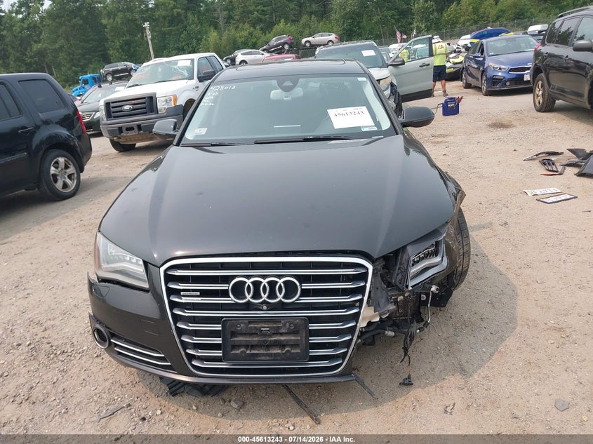 2013 Audi A8 L 4.0T VIN: WAUR2AFDXDN015922 Lot: 45613243