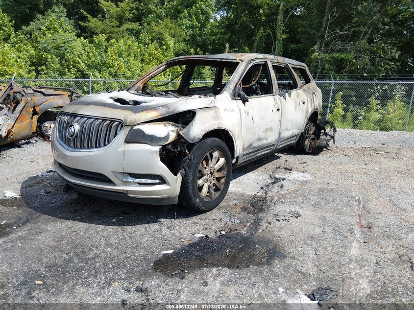 Vin: 5gakrckd2fj369186, lot: 46111699, buick enclave premium 20152