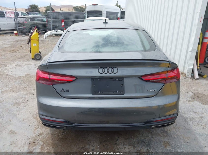 2023 Audi A5 Sportback Premium Plus 45 Tfsi S Line Quattro S Tronic VIN: WAUFACF59PA024682 Lot: 45613255