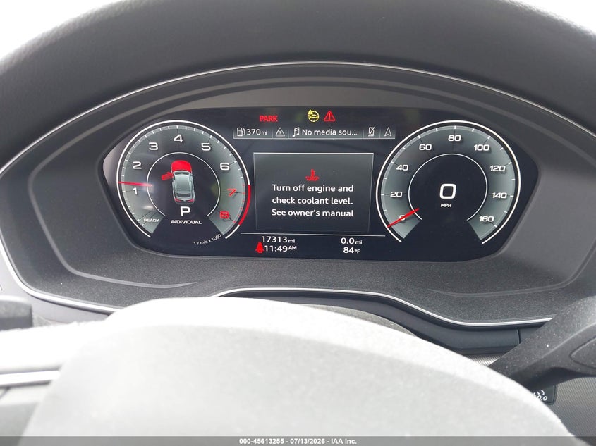 2023 Audi A5 Sportback Premium Plus 45 Tfsi S Line Quattro S Tronic VIN: WAUFACF59PA024682 Lot: 45613255