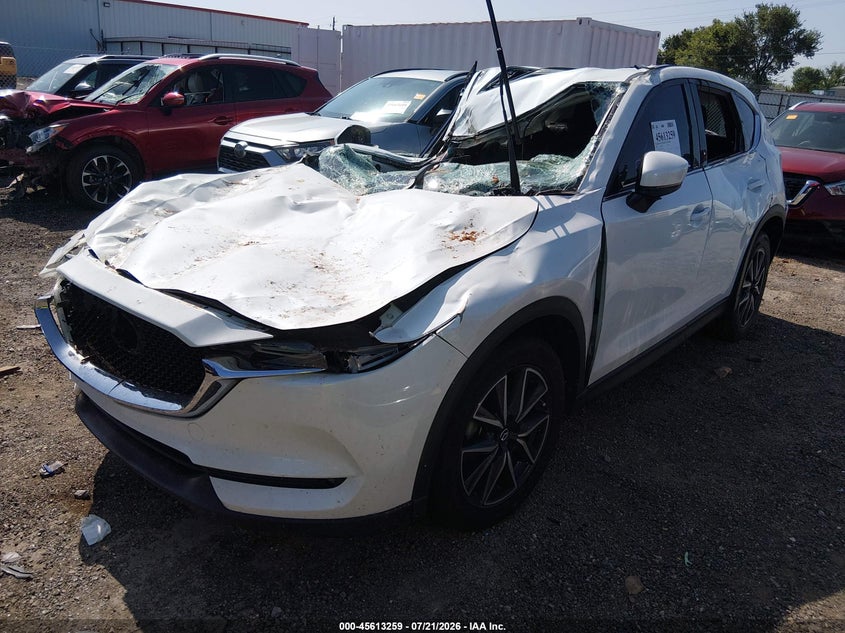 2018 Mazda Cx-5 Grand Touring VIN: JM3KFADM3J0383516 Lot: 45613259