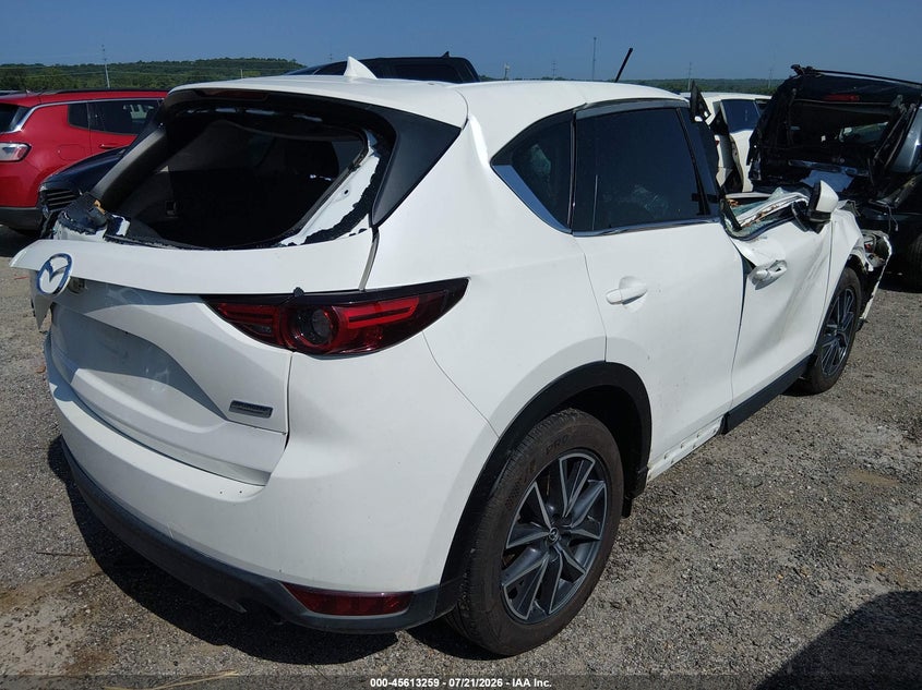 2018 Mazda Cx-5 Grand Touring VIN: JM3KFADM3J0383516 Lot: 45613259