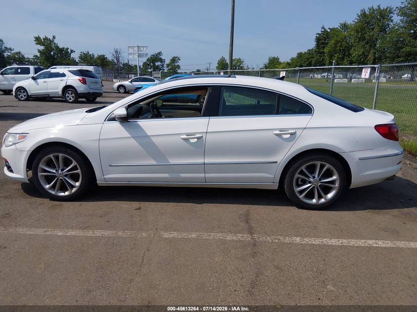 2009 Volkswagen Cc Luxury VIN: WVWHL73C09E535435 Lot: 45613264