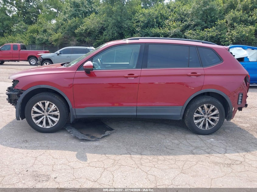 2018 Volkswagen Tiguan 2.0T S VIN: 3VV1B7AX6JM021275 Lot: 45613282