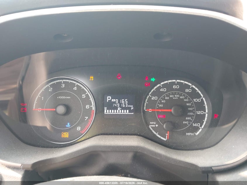 2019 Subaru Crosstrek 2.0I Premium VIN: JF2GTADC6K8396747 Lot: 45613305