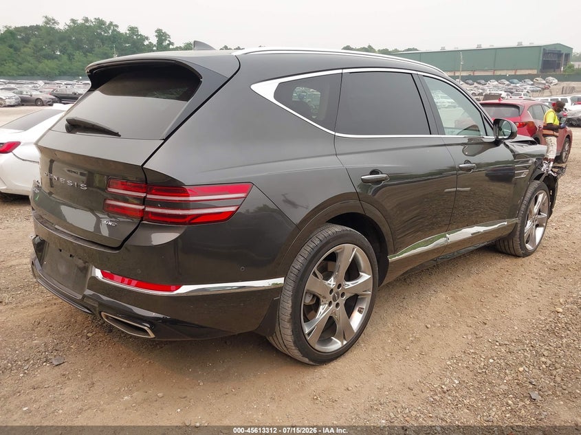 Vin: kmuhbdsb1ru154254, lot: 46111762, genesis gv80 2.5t awd 20244