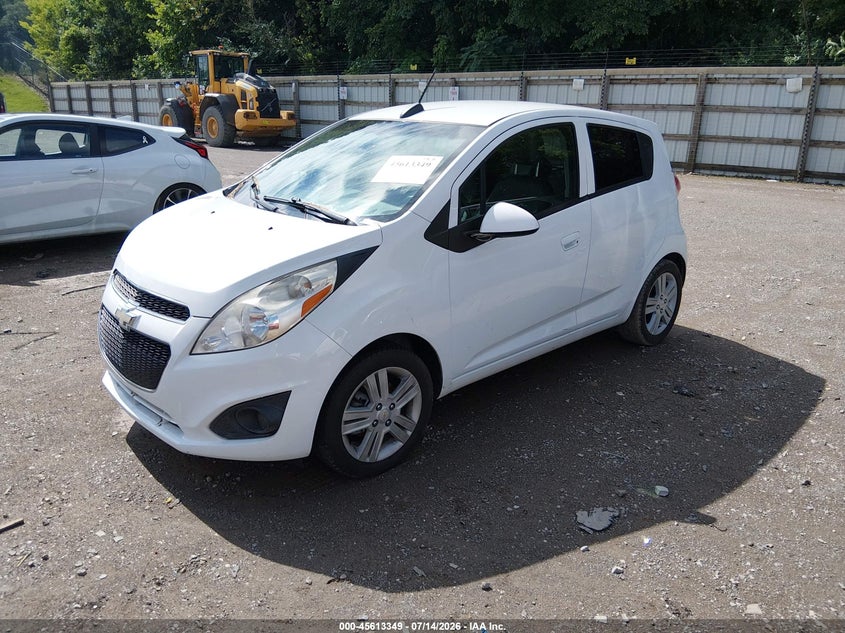 2015 Chevrolet Spark, Обычный износ, IAAI, VIN KL8CA6S98FC744731 — фото 2