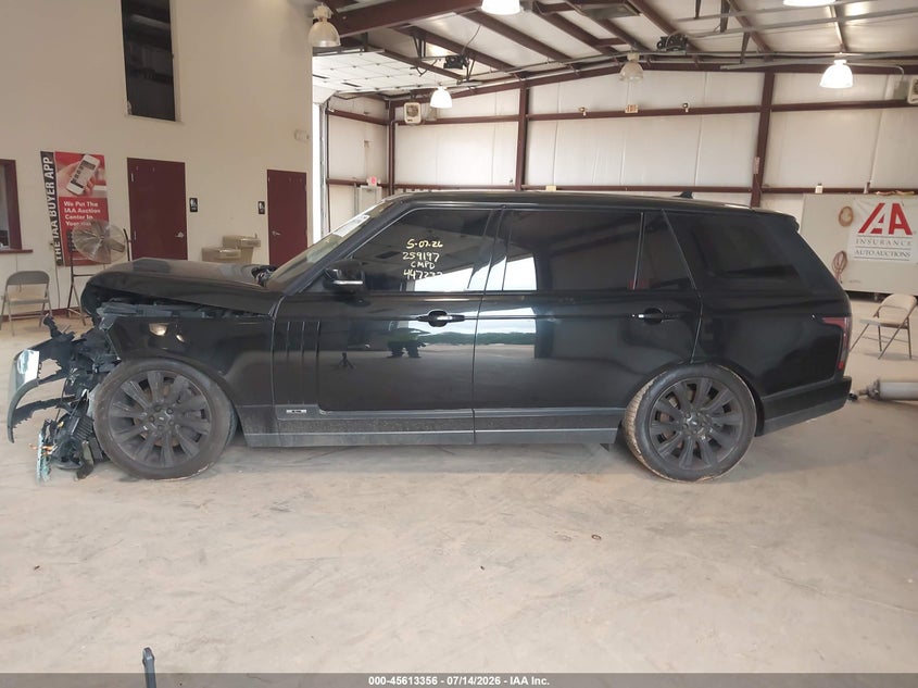 2016 Land Rover Range Rover 5.0L V8 Supercharged VIN: SALGS3EF5GA259197 Lot: 45613356