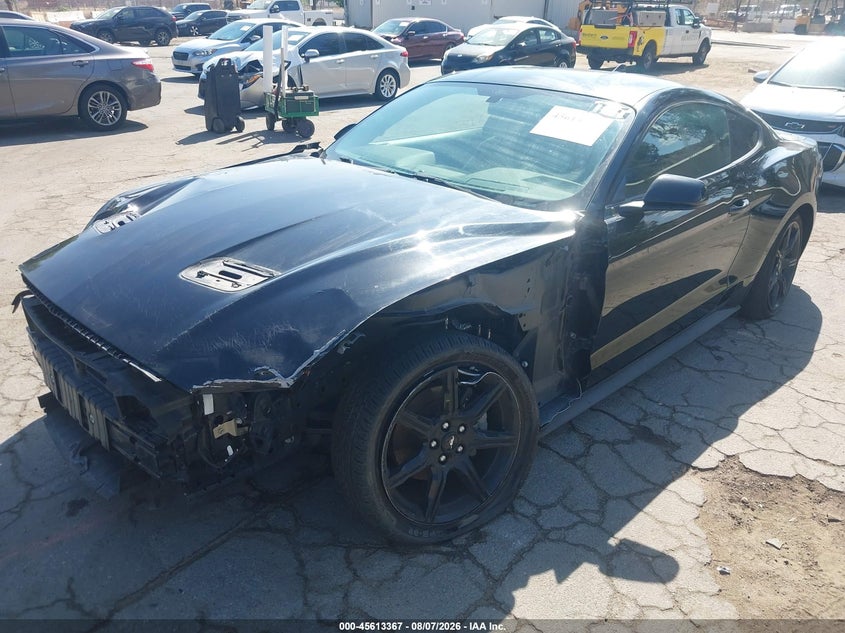 Vin: 1fa6p8th0l5153058, lot: 46111817, ford mustang ecoboost fastback 20202