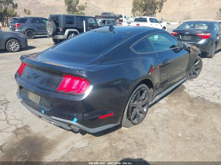 Vin: 1fa6p8th0l5153058, lot: 46111817, ford mustang ecoboost fastback 20204