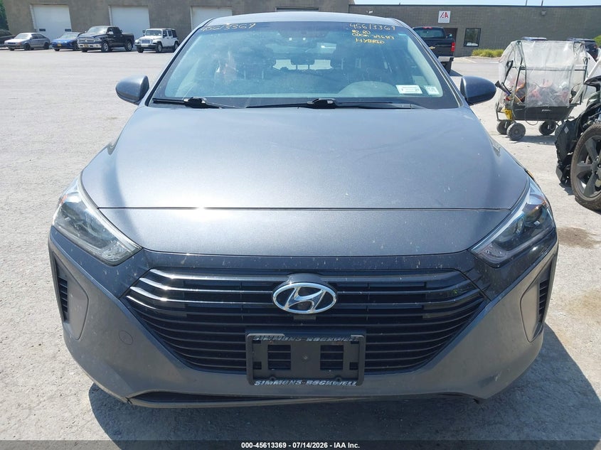 2019 Hyundai Ioniq Hybrid Blue VIN: KMHC65LC2KU134482 Lot: 45613369