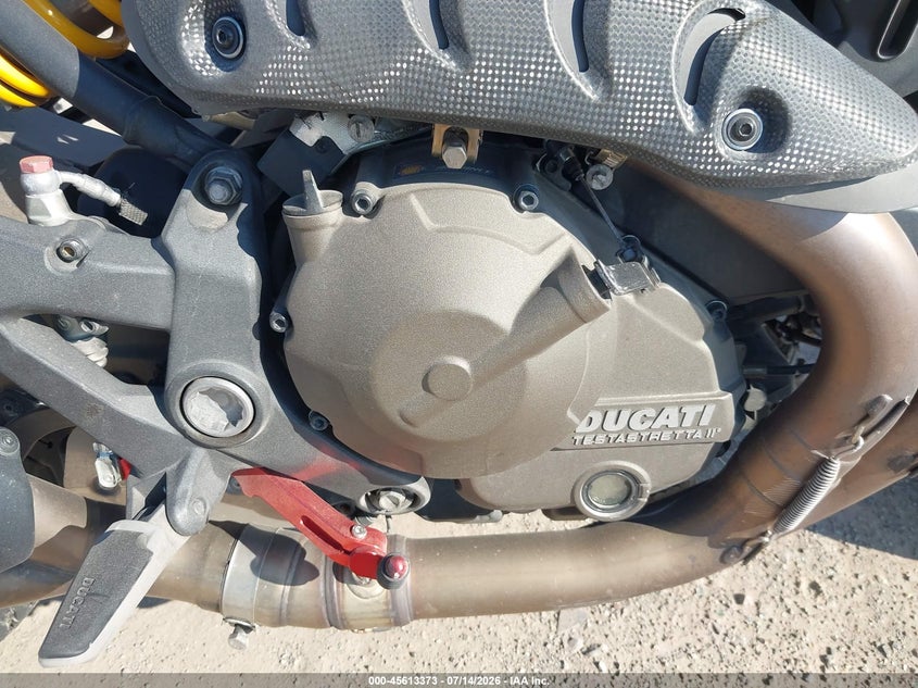 2017 Ducati Monster 821 VIN: ZDM1RBTSXHB023406 Lot: 45613373