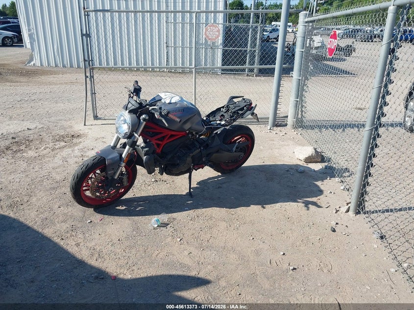 2017 DUCATI MONSTER auction photo 2