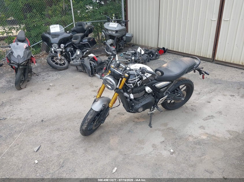 2025 TRIUMPH MOTORCYCLE SPEED auction photo 2