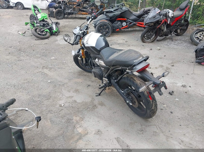 2025 TRIUMPH MOTORCYCLE SPEED auction photo 3