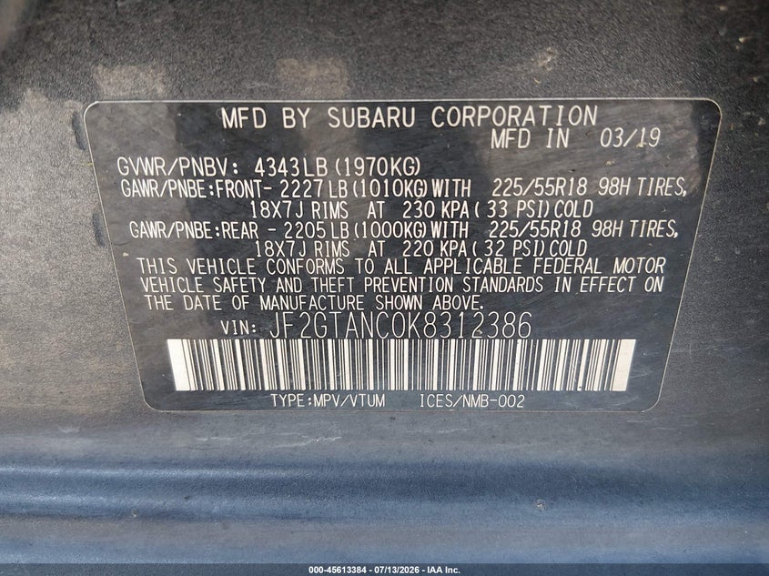 AtlanticExpress - Subaru Crosstrek