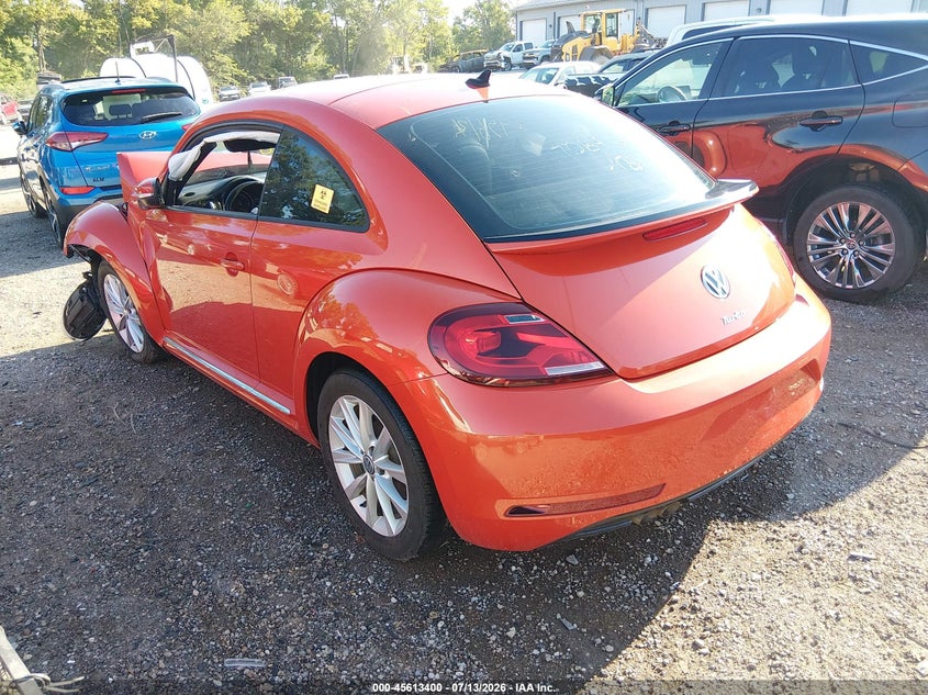 Vin: 3vwfd7at3jm706410, lot: 46111850, volkswagen beetle 2.0t coast/2.0t s 20183