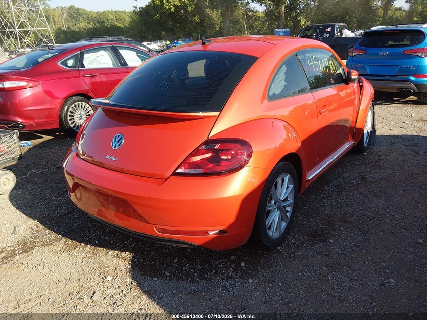 Vin: 3vwfd7at3jm706410, lot: 46111850, volkswagen beetle 2.0t coast/2.0t s 20184