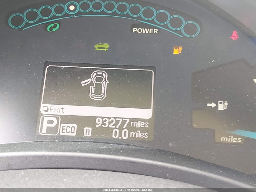 2015 Nissan Leaf Sv VIN: 1N4AZ0CP6FC307236 Lot: 45613404