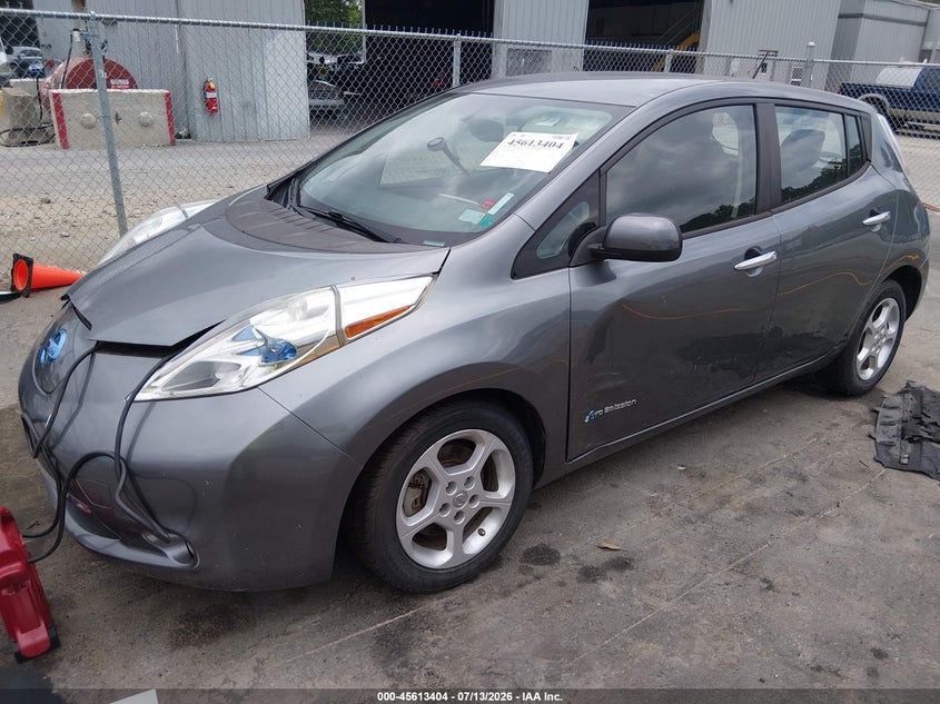 Vin: 1n4az0cp6fc307236, lot: 46111854, nissan leaf sv 20152