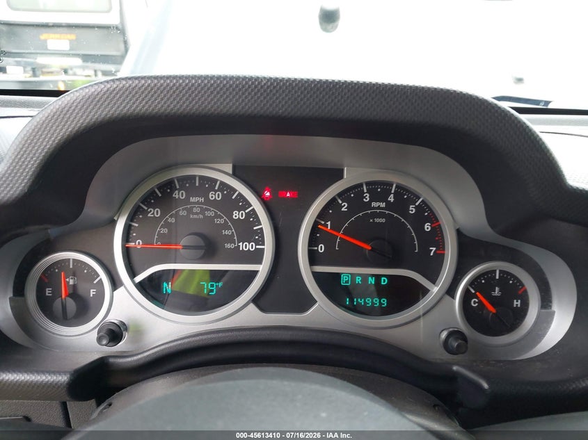 2010 Jeep Wrangler Unlimited Sport VIN: 1J4BA3H15AL101775 Lot: 45613410