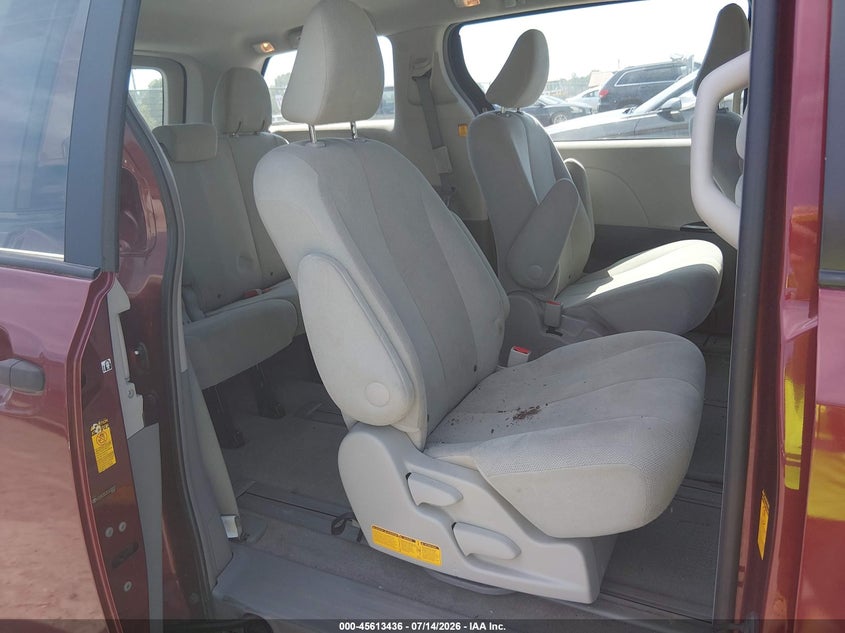 2013 Toyota Sienna L V6 7 Passenger VIN: 5TDZK3DC4DS282573 Lot: 45613436