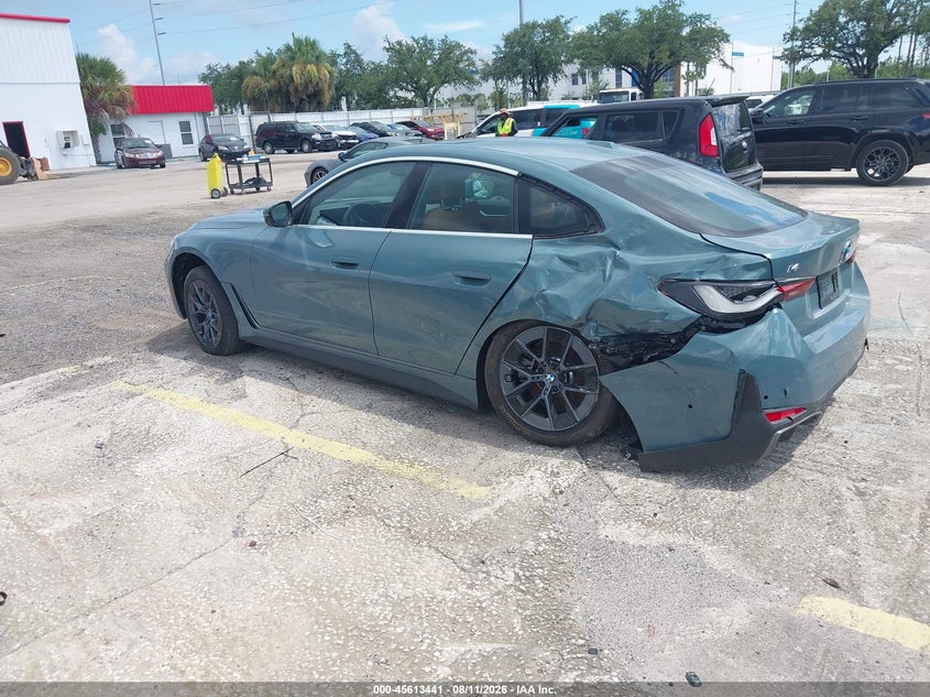 2025 BMW I4 GRAN COUPE auction photo 3