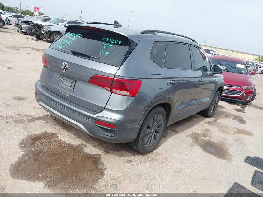 2024 Volkswagen Taos 1.5T S VIN: 3VV5X7B21RM000383 Lot: 45613461