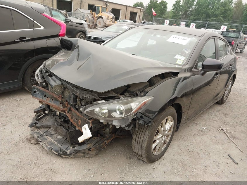 Vin: jm1bm1u77g1294012, lot: 46111916, mazda mazda3 i sport 20162
